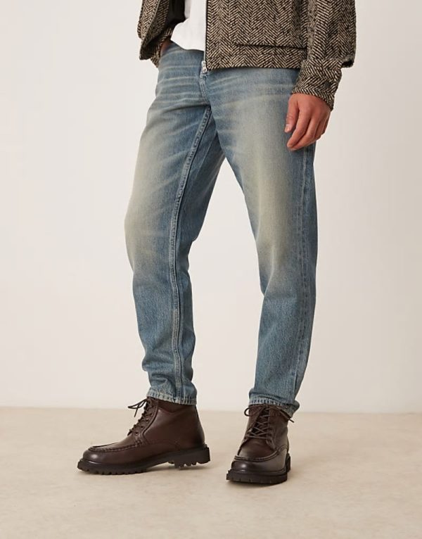 lace up boots in brown leather with apron toe - Image 4