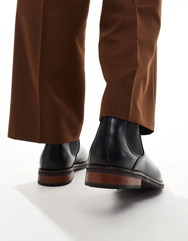 Damon chelsea boots in black - Image 4