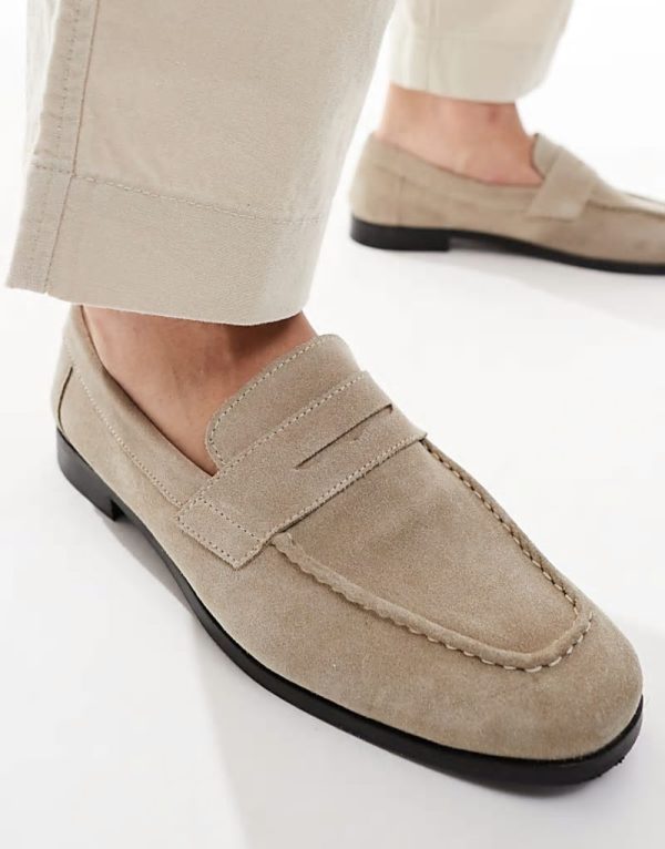 Rush loafers in natural suede - Image 3