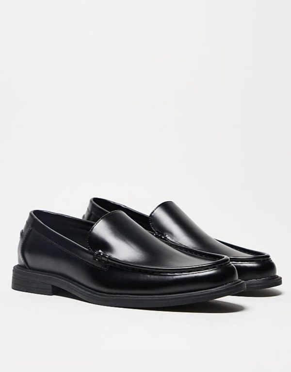 High quality loafers in black - Image 3