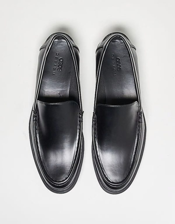 High quality loafers in black - Image 4