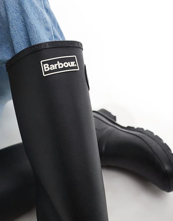 Bede wellington boots in black - Image 2