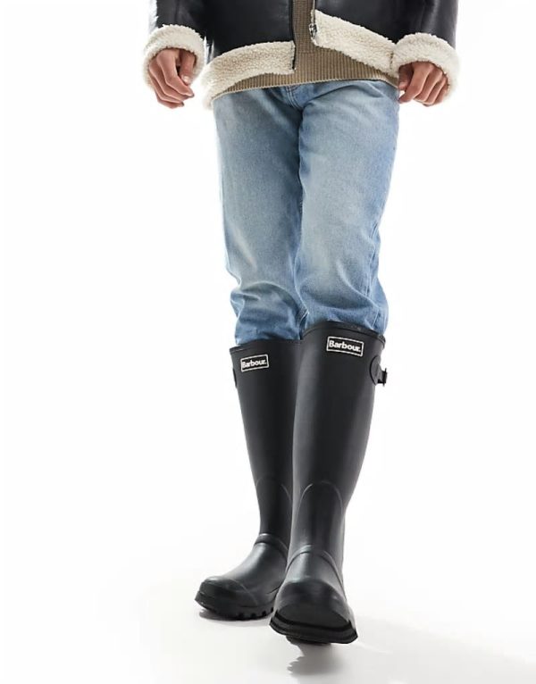 Bede wellington boots in black - Image 3