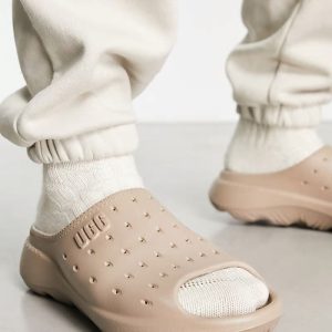 Slide It molded clogs in stone