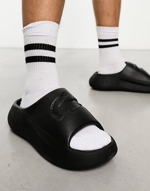Serve 3.0 XL Sliders In Black - Image 3
