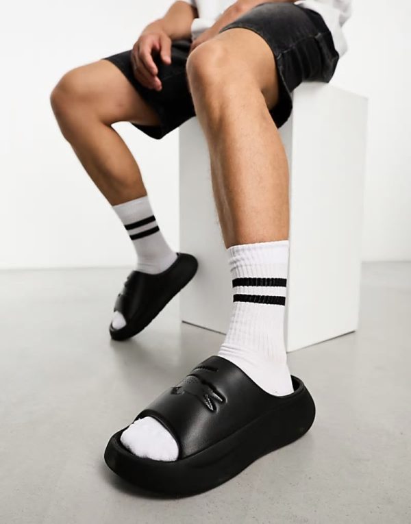 Serve 3.0 XL Sliders In Black - Image 4
