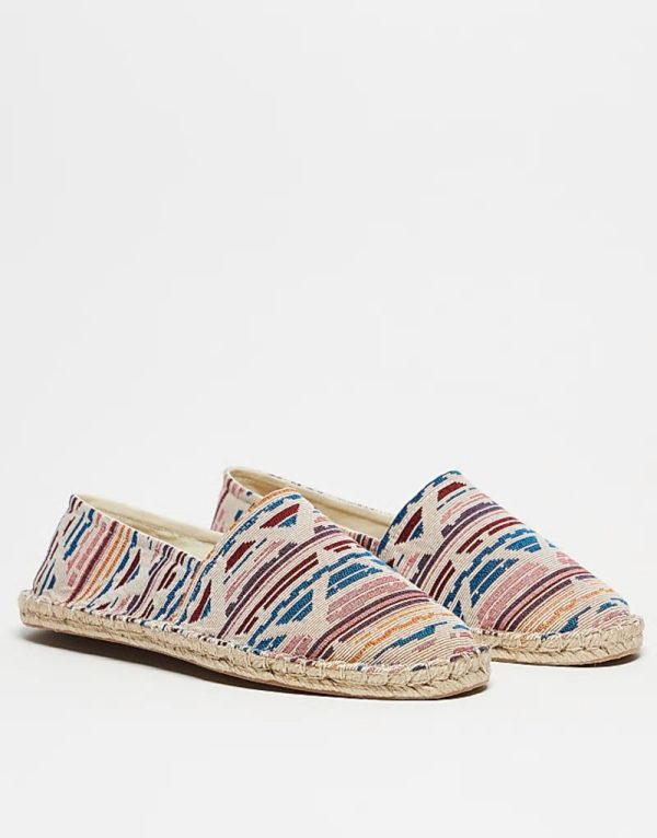 aztec canvas espadrilles - Image 3